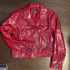 Red Leather Jacket